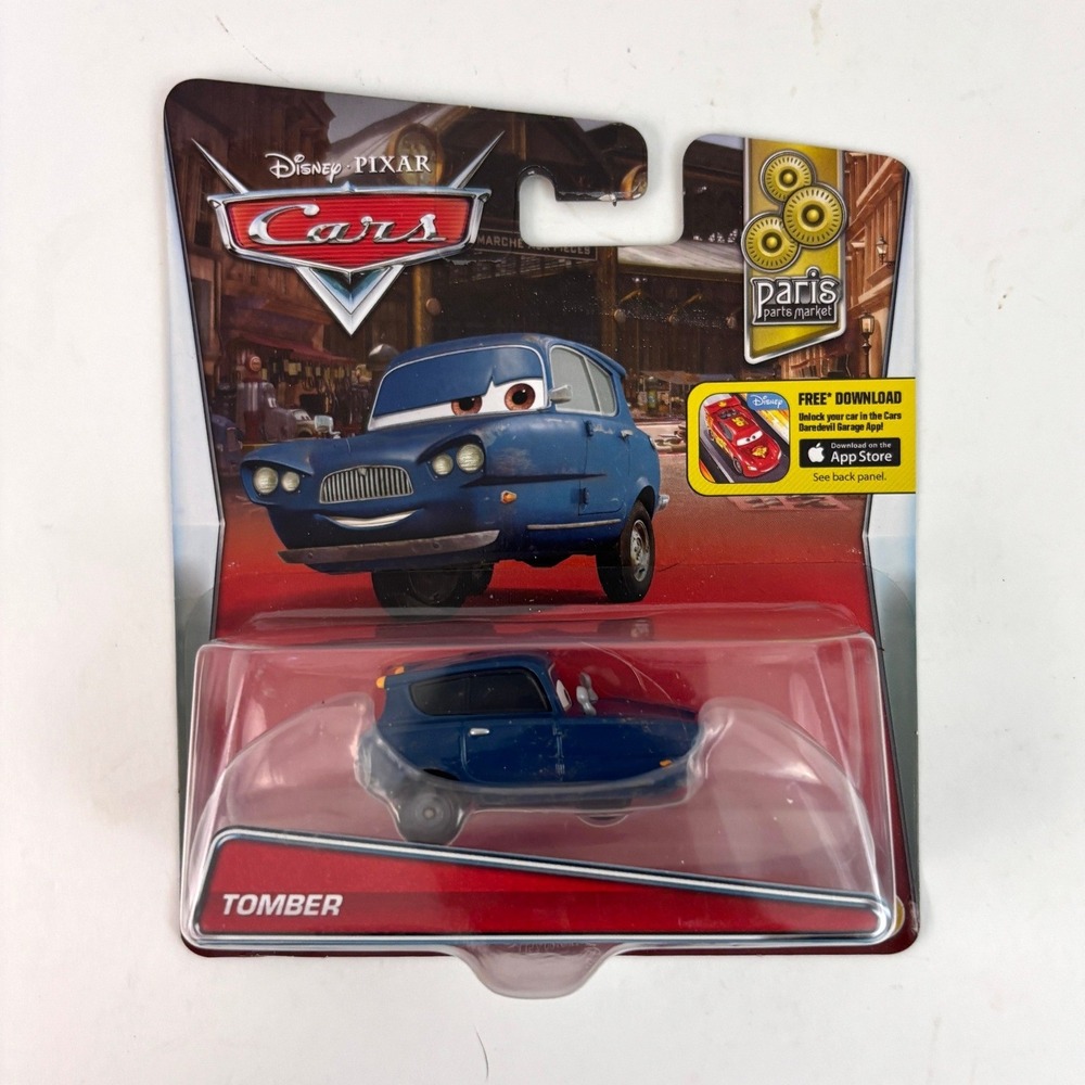2016 Disney Pixar Cars Tomber #1/6 Paris Parts Market DHJ57 Mattel Sealed